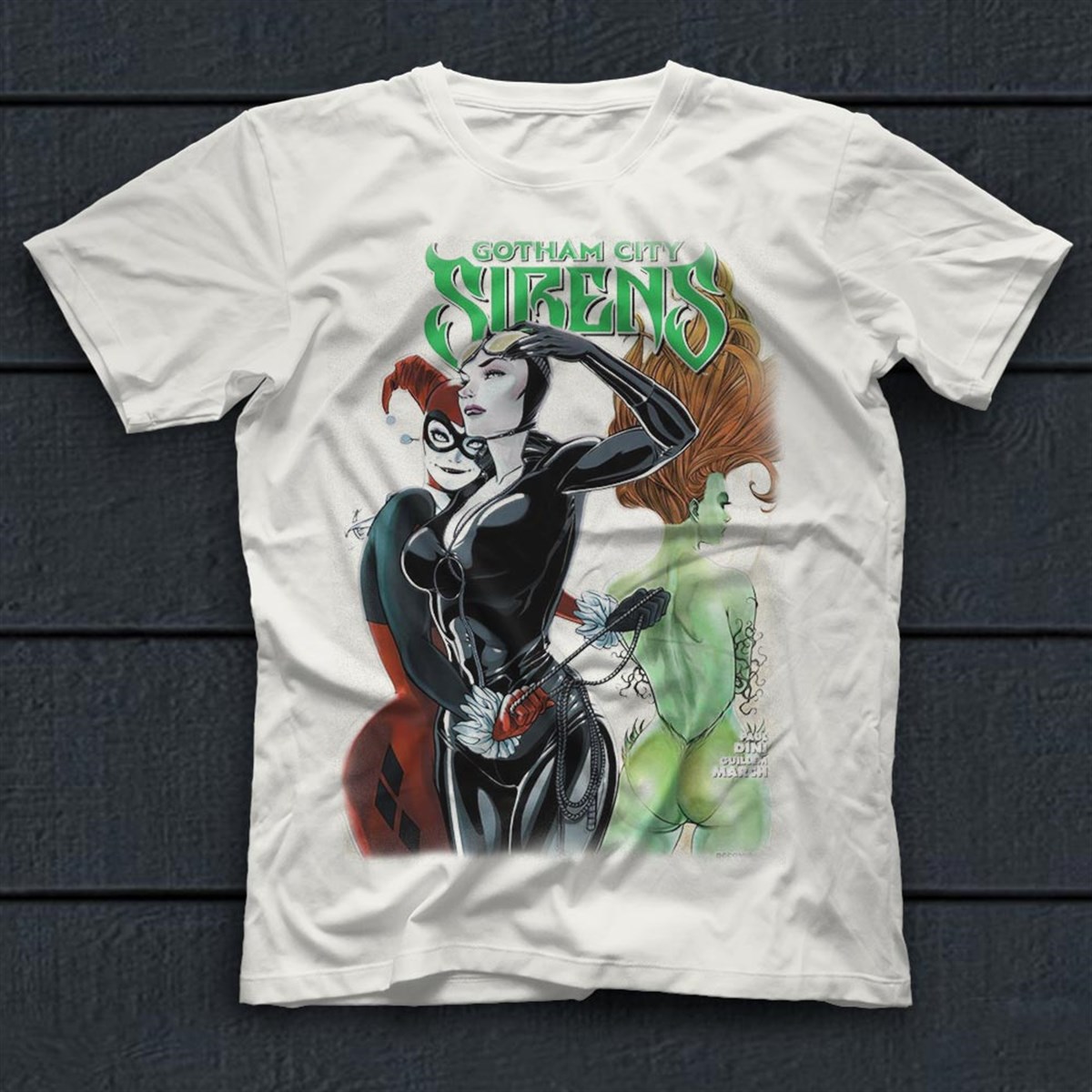 Gotham City Sirens T shirt,Cartoon,Comics,Anime Tshirt 01