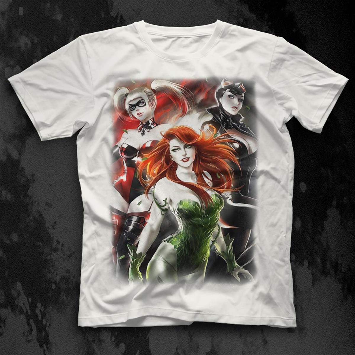 Gotham City Sirens T shirt,Cartoon,Comics,Anime Tshirt 02