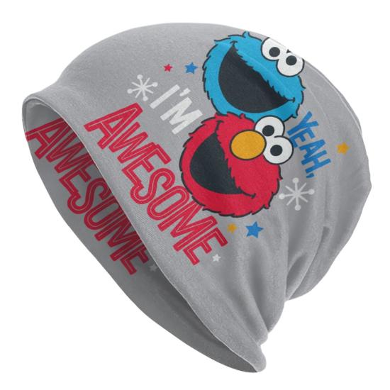 Sesame Street Cookie Monster Beanies,Unisex,Caps,Bonnet ,Hats