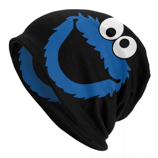 Sesame Street Cookie Monster Beanies,Unisex,Caps,Bonnet ,Hats