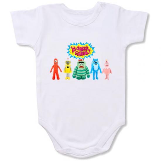 Yo Gabba Gabba FOOFA Cartoon Baby Onesie - imaginetshirt