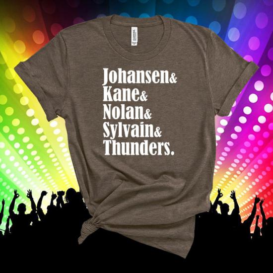 New York Dolls,Johansen,Kane,Nolan, Sylvain, Thunders Tshirt