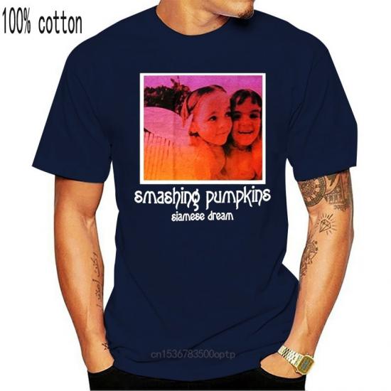 Smashing Pumpkins, Alternative rock,Siamese Dream,blue Tshirt